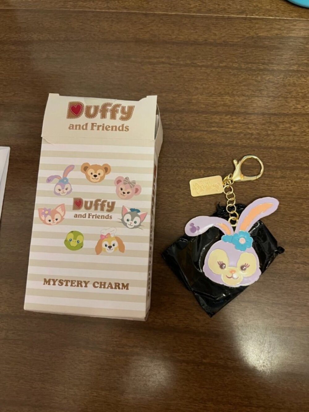 NWB Disney Duffy and Friends Imagineering Stella Lou Metal Bag Charm D23